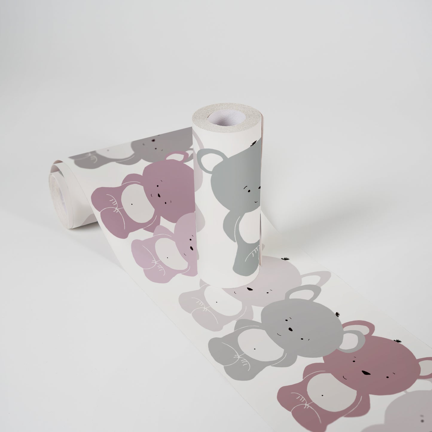 A.S. Création Kinderzimmer Bordüre Rosa Teddy 403739 selbstklebend Borte Tapete