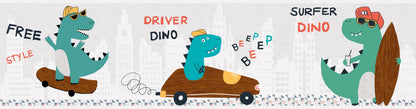 A.S. Création Kinderzimmer Bordüre Dino 403745 selbstklebend Borte Tapete  Kind