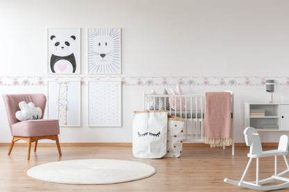A.S. Création Kinderzimmer Bordüre Elefanten 403749 selbstklebend Borte Tapete
