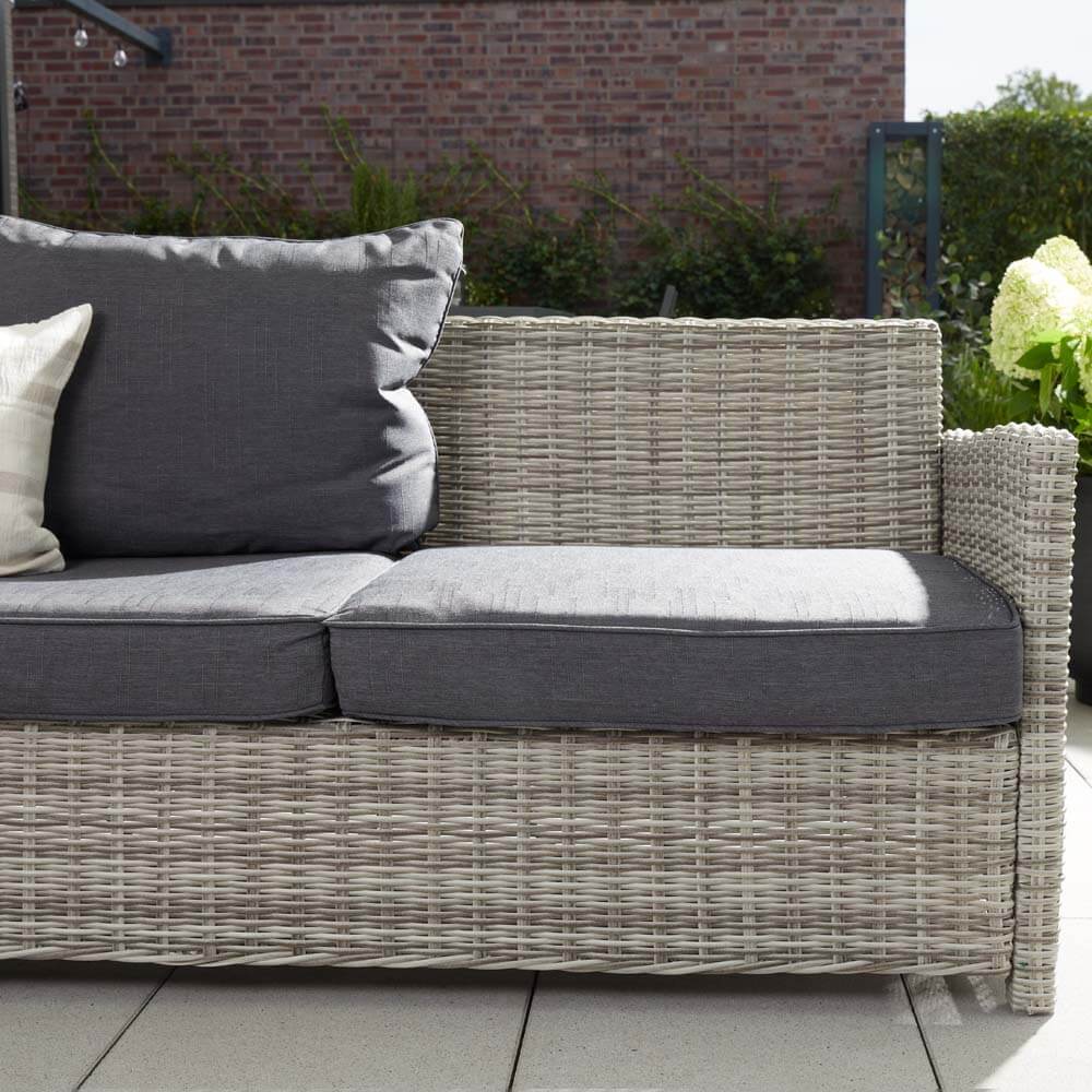 Polyrattan Lounge Garten Sitzgruppe Esstisch Gartensofa Sonnenliege Sitzgarnitur