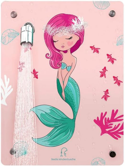 fredis Kinderdusche Meerjungfrau Set Duschkopf Kinder Dusche Pirat ohne Bohren