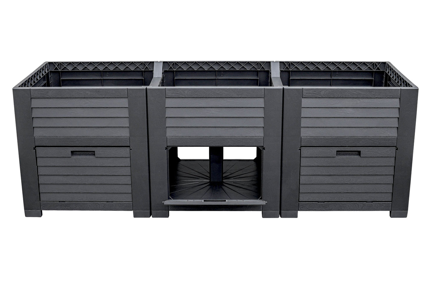 Hochbeet 226cm Garten Schrank 600L Frühbeet Kräuterbeet Pflanzkasten Pflanztisch