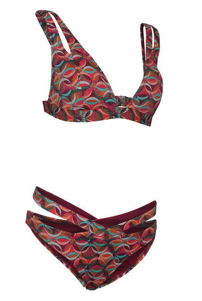 Venice Beach Triangel Bikini C/D Bikinihose Bikinitop Badehose Bademode