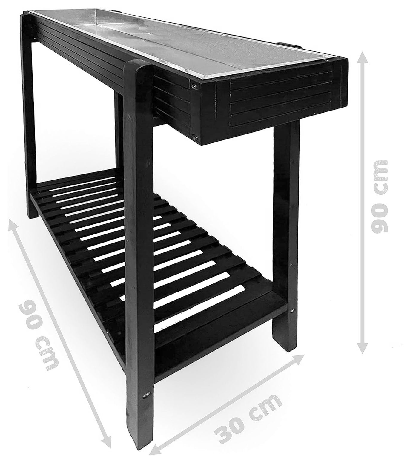 Hochbeet Pflanzkasten Pflanzbeet Kräuterbeet Blumenbeet Balkon Holzbeet Outdoor