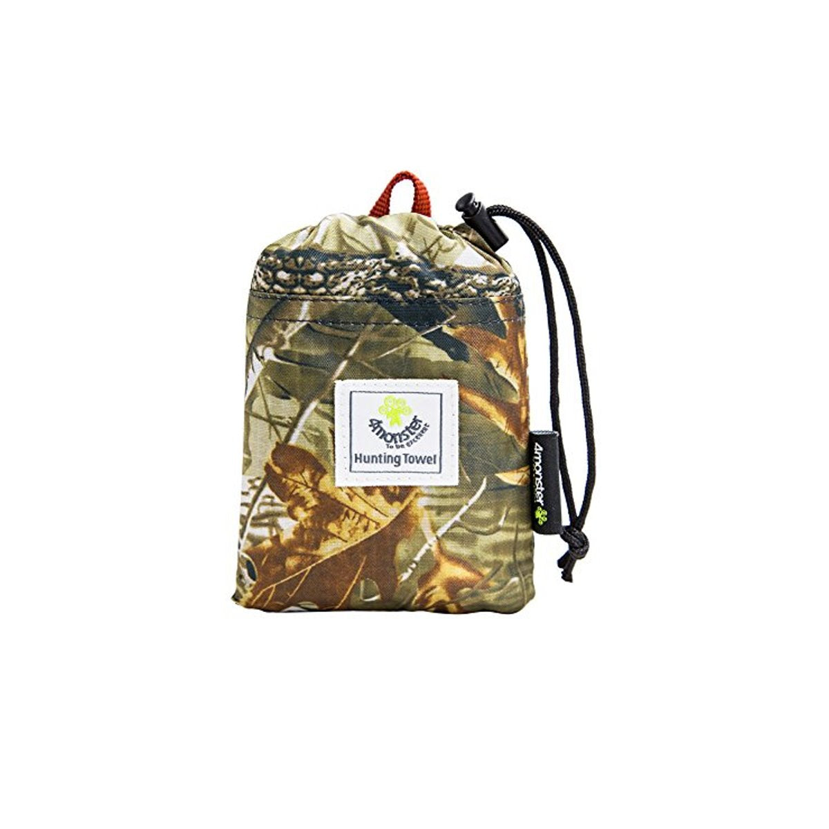 4Monster Outdoor Handtuch mit Camouflage Muster, Mikrofaser, Größe 30 x 80 cm