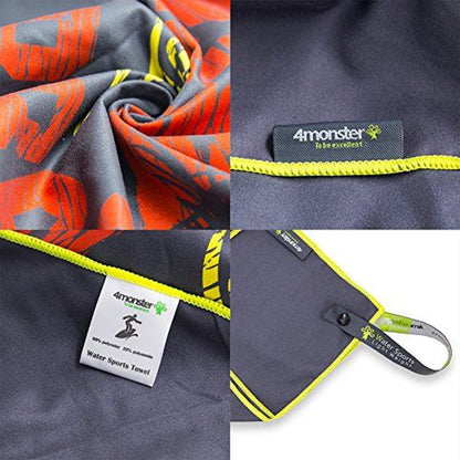 Mikrofaser Handtuch 160x80 Badetuch Sauna Familie Beach Sport Reise Wassersport