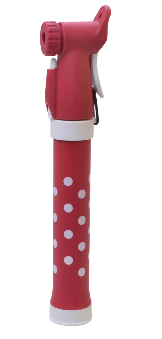 Fahrrad Luftpumpe Dotty Fahrradpumpe Rad Pumpe Doppelhubpumpe Handpumpe rot