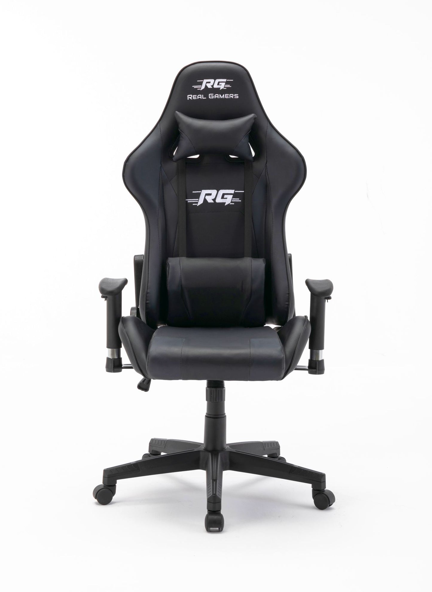 Gaming Computerstuhl Real Gamers Pro schwarz Bürostuhl Drehstuhl Gamer Sessel