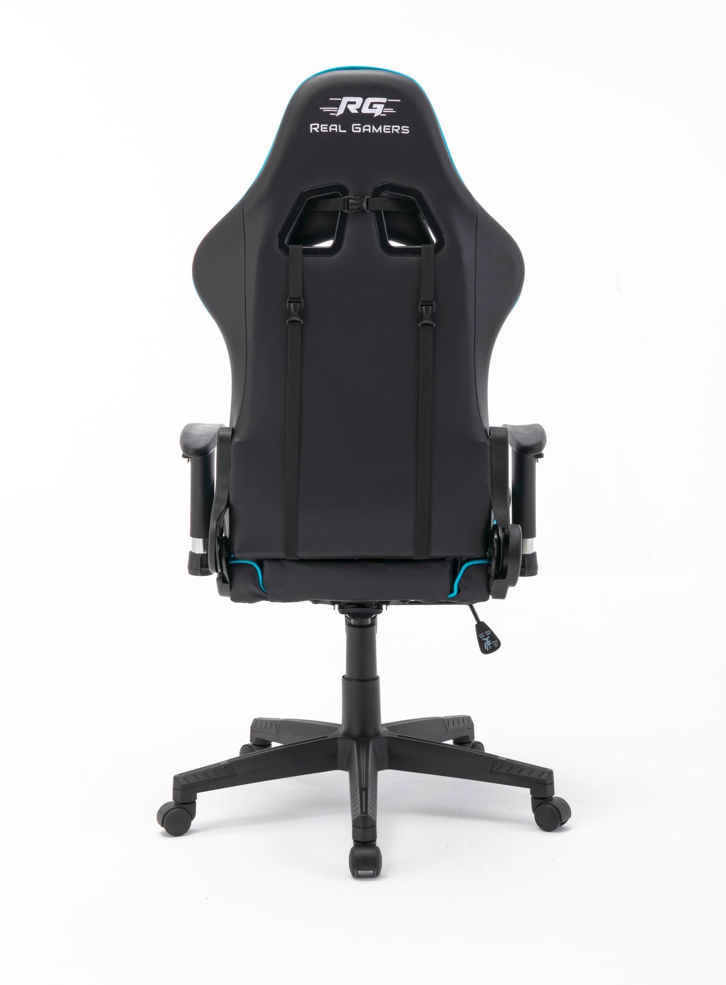 Gaming Computerstuhl Real Gamers Pro schwarz blau Drehstuhl Gamer Büro Stuhl