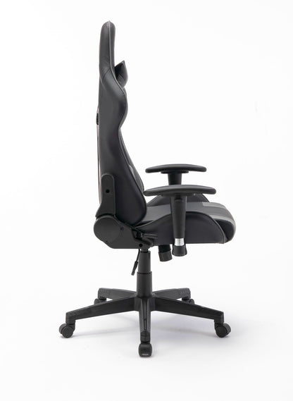 Gaming Computerstuhl Real Gamers Pro schwarz grau Drehstuhl Gamer Büro Stuhl