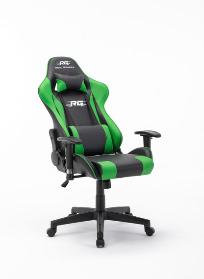Gaming Computerstuhl Real Gamers Pro schwarz grün Drehstuhl Gamer Büro Stuhl