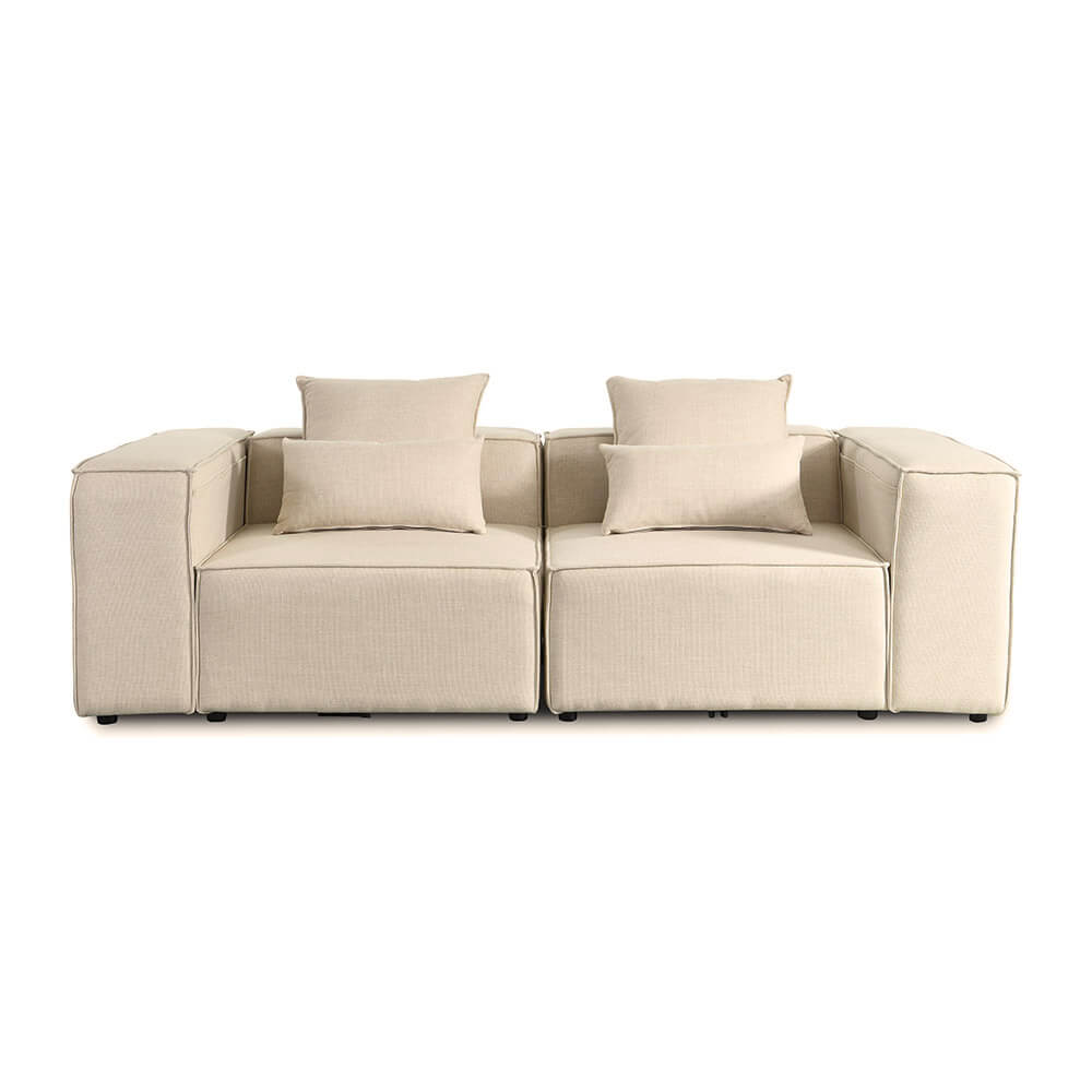 Modulares Sofa Cozy S 240x120 cm Wohnlandschaft Sofa Couch Wohnzimmer Garnitur