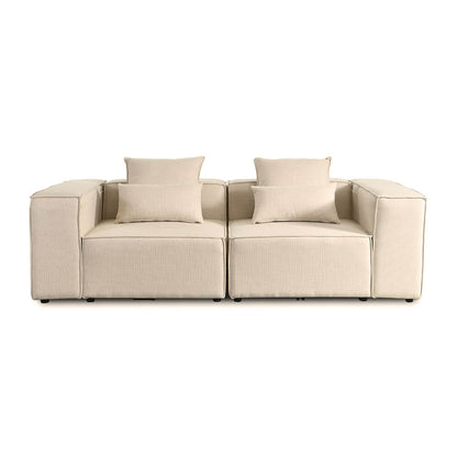 Modulares Sofa Cozy S 240x120 cm Wohnlandschaft Sofa Couch Wohnzimmer Garnitur
