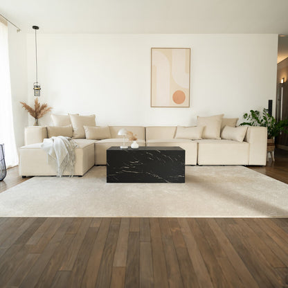 Modulares Sofa Cozy XL 414x207cm Wohnlandschaft Sofa Couch Wohnzimmer Garnitur