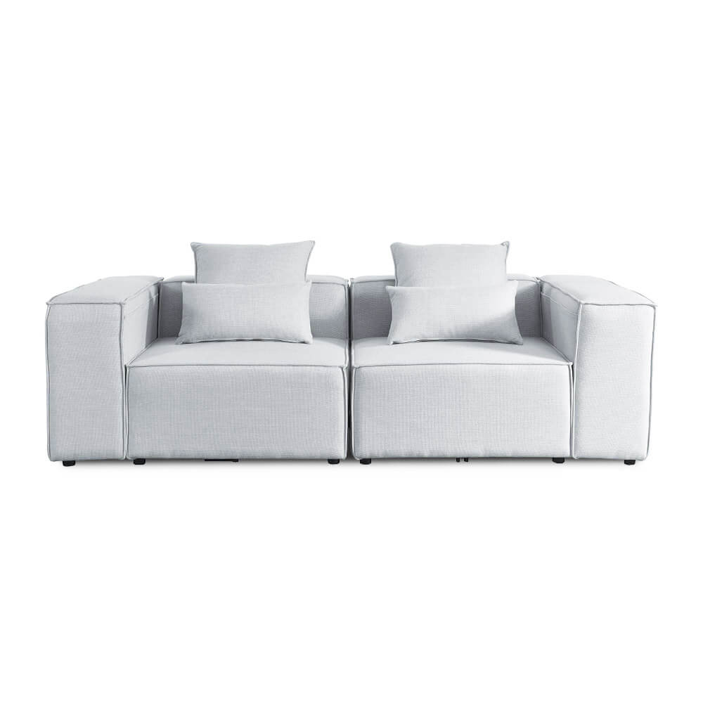 Modulares Sofa Cozy S 240x120 cm Wohnlandschaft Sofa Couch Wohnzimmer Garnitur