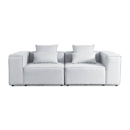 Modulares Sofa Cozy S 240x120 cm Wohnlandschaft Sofa Couch Wohnzimmer Garnitur