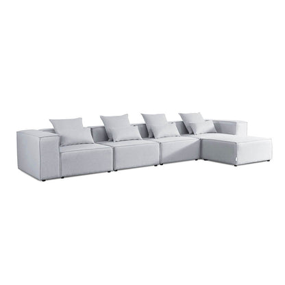 Modulares Sofa Cozy XL 414x207cm Wohnlandschaft Sofa Couch Wohnzimmer Garnitur
