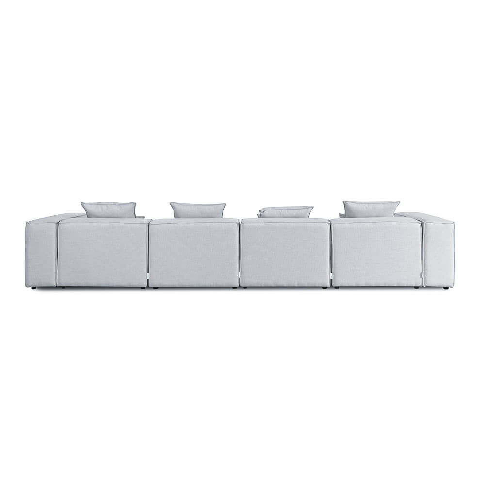 Modulares Sofa Cozy XL 414x207cm Wohnlandschaft Sofa Couch Wohnzimmer Garnitur