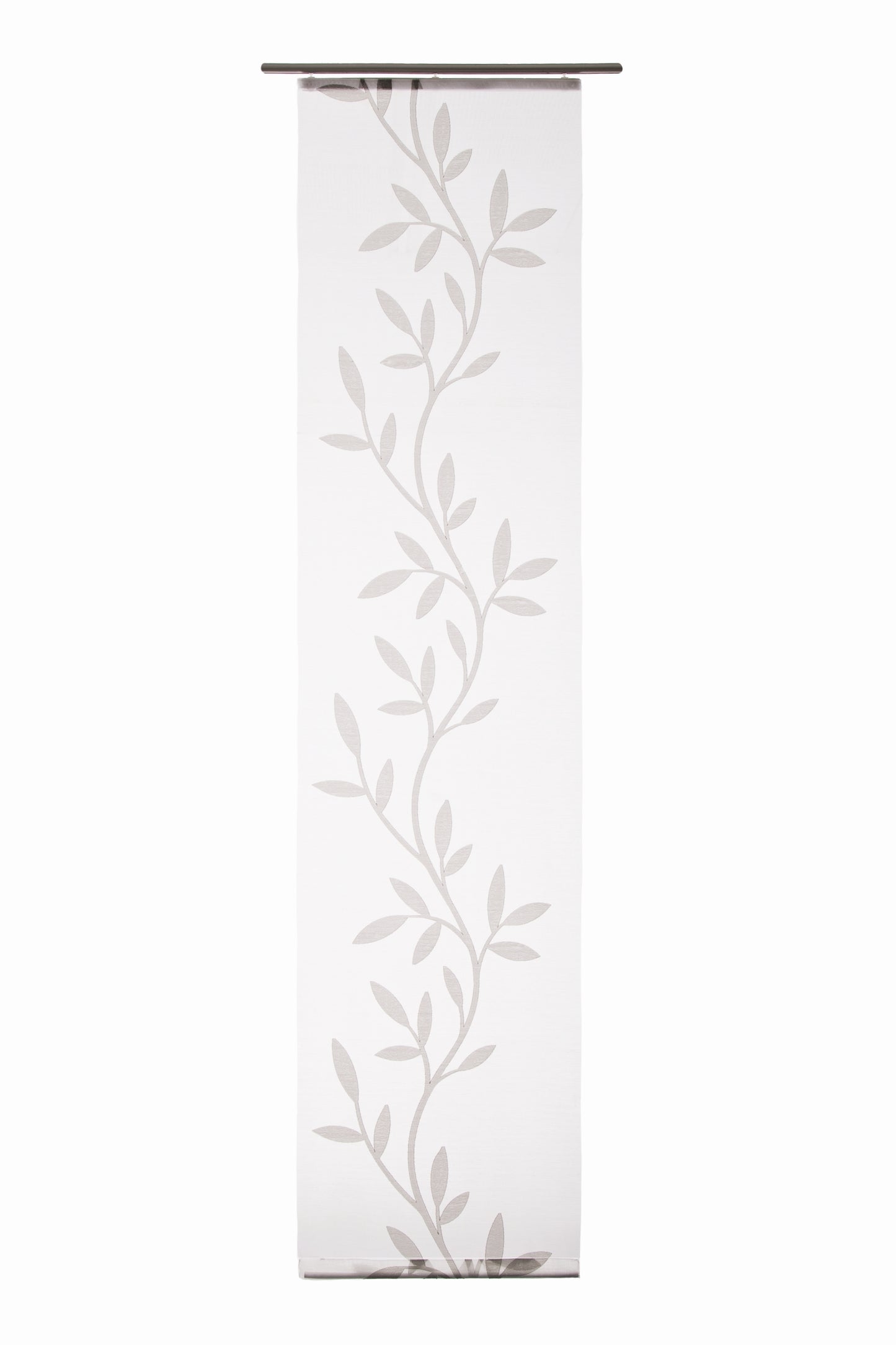 Homing Flächenvorhang Olivia 60x245cm weiß, grau Vorhang Wohnzimmer Schlafzimmer