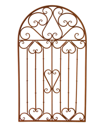 Metall Wand Dekor TARVOS Gitter Rankgitter Garten Dekoration Terrasse Outdoor