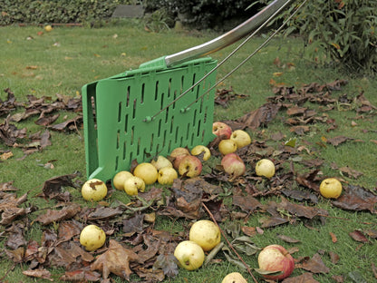 LAUBFIX Pro Laubbesen Laubrechen Laubharke Garten Harke Besen Laubsammler