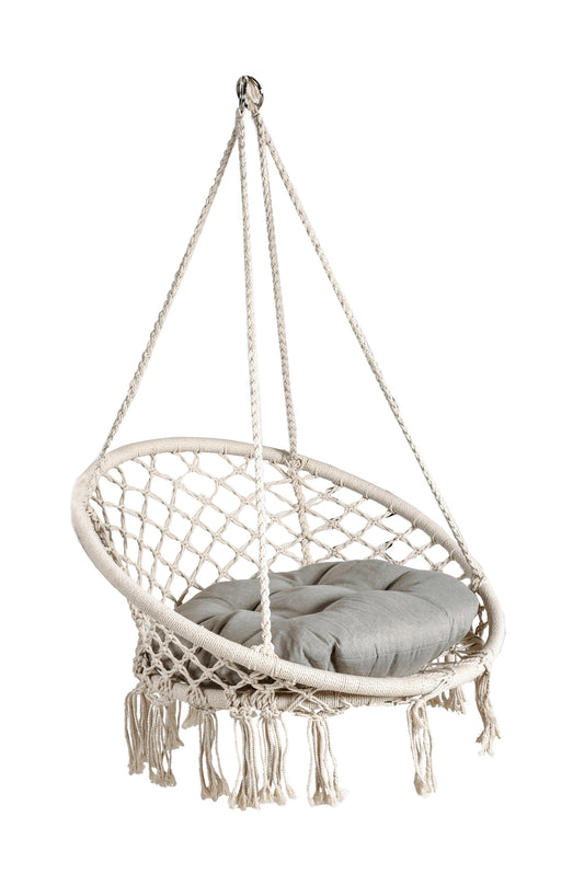 Garden Pleasure Hängesessel BARBUDA Kissen Sessel Hängestuhl Hängekorb Schaukel