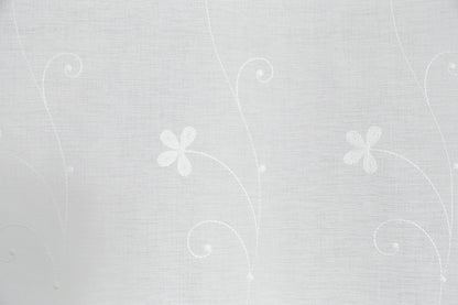 Homing Schlaufenschal Elise 140x245 Vorhang Wohnzimmer transparent weiß Deko