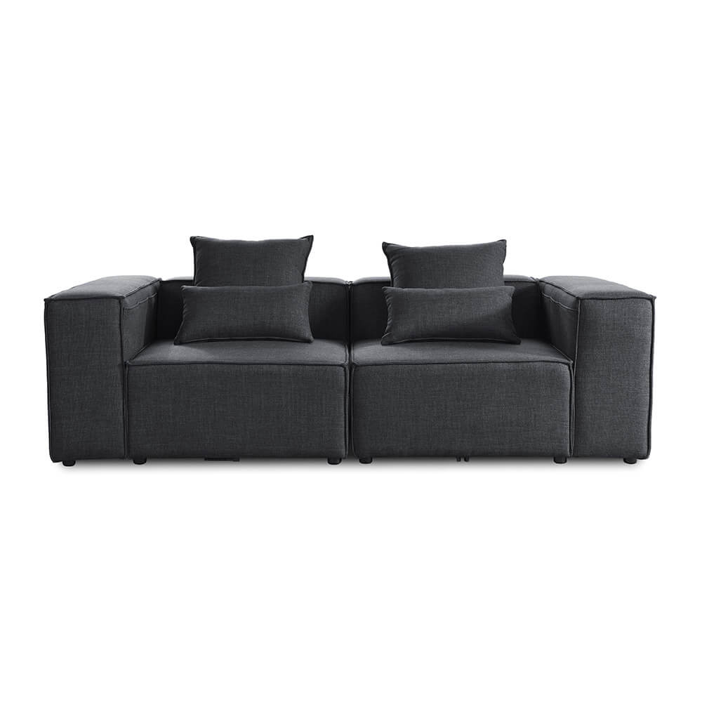 Modulares Sofa Cozy S 240x120 cm Wohnlandschaft Sofa Couch Wohnzimmer Garnitur