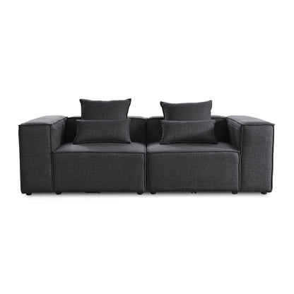 Modulares Sofa Cozy S 240x120 cm Wohnlandschaft Sofa Couch Wohnzimmer Garnitur