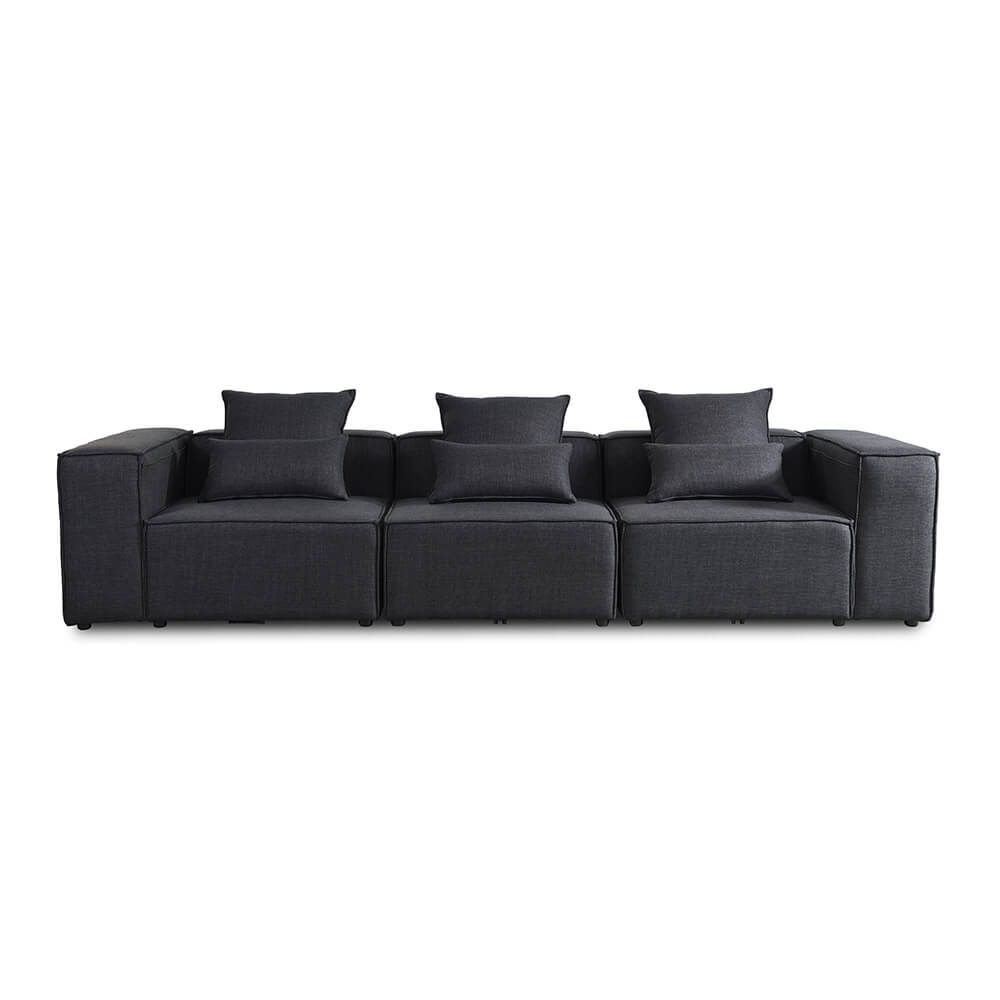 Modulares Sofa Cozy M 327x120 cm Wohnlandschaft Sofa Couch Wohnzimmer Garnitur