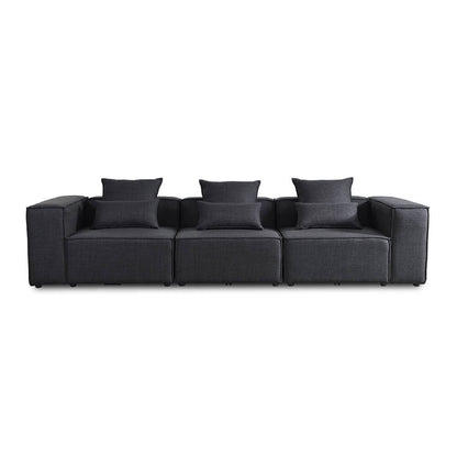 Modulares Sofa Cozy M 327x120 cm Wohnlandschaft Sofa Couch Wohnzimmer Garnitur