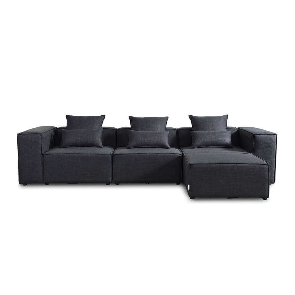Modulares Sofa Cozy L 327x207 cm Wohnlandschaft Sofa Couch Wohnzimmer Garnitur