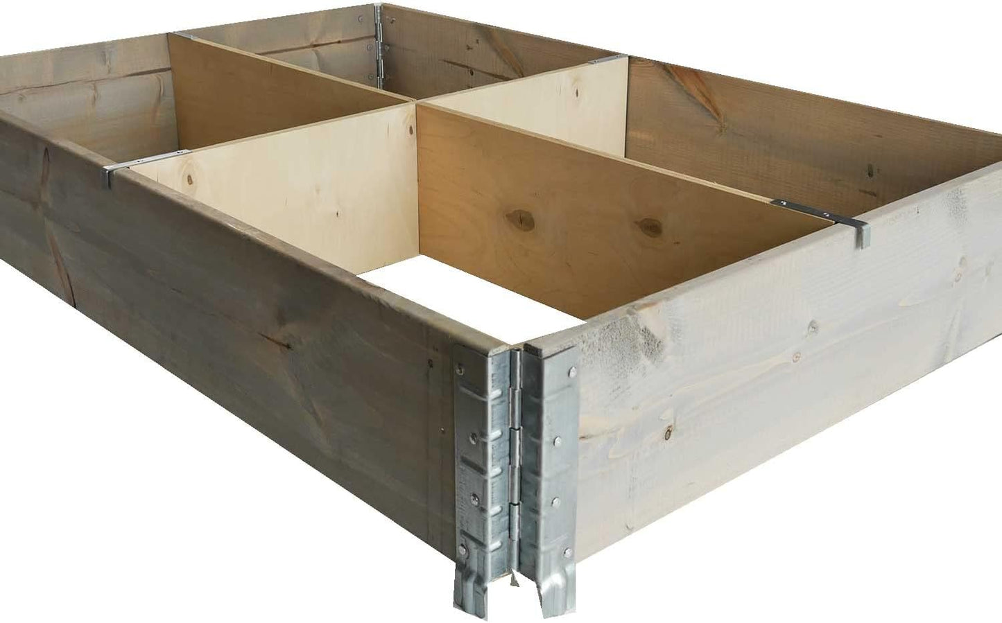 Kronus Teiler Hochbeet Rahmen Trenner Aufteiler Beeteinsatz Frühbeet Beet