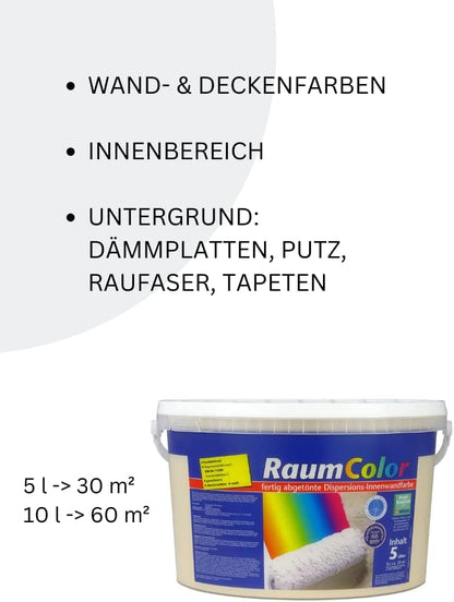 Wilckens 5l Raumcolor Pastellgrün Innenfarbe Wandfarbe hochdeckend matt Farbe