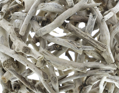 Kugel Treibholz 30cm Deko natur Holz Gartenkugel Holzkugel Treibholzkugel Garten