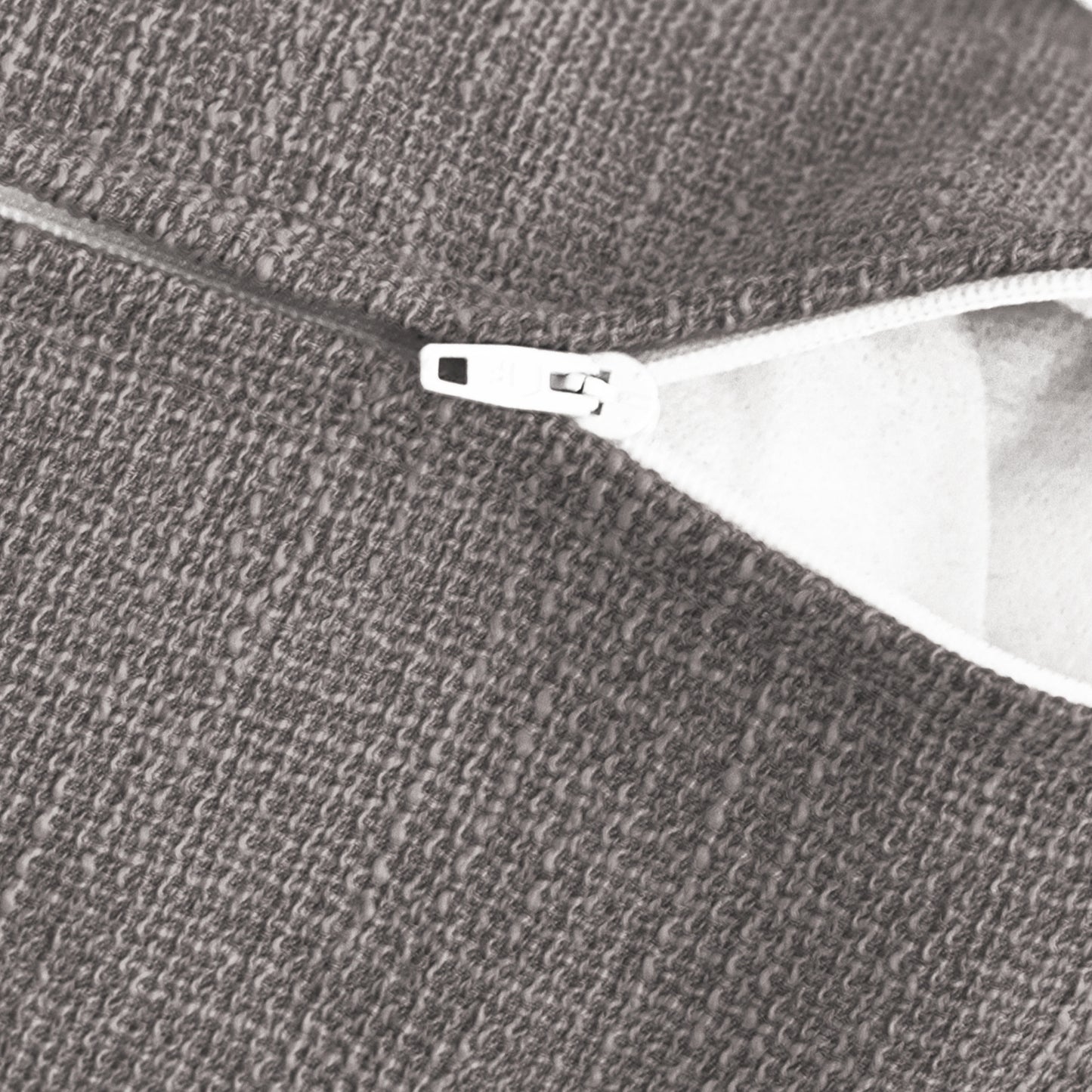 Homing Kissenhülle River 45x45 graphite Kissen Bezug Hülle Wohnzimmer Uni Deko