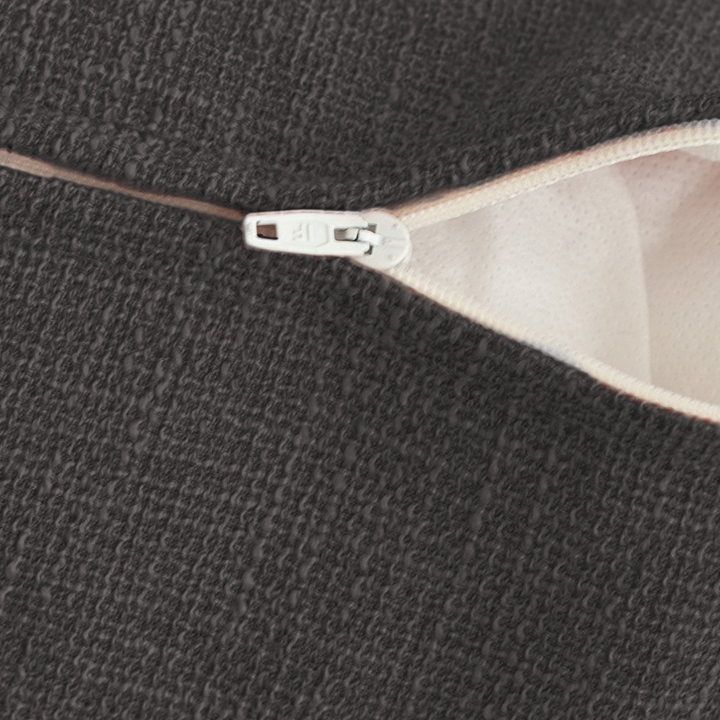 Homing Kissenhülle River 45x45 stone Kissen Bezug Wohnzimmer Kissen Uni Deko