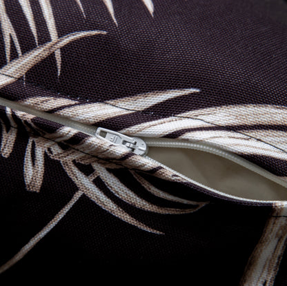 Homing Kissenhülle Paris 45x45 black Kissen Bezug Wohnzimmer Kissen Geblümt