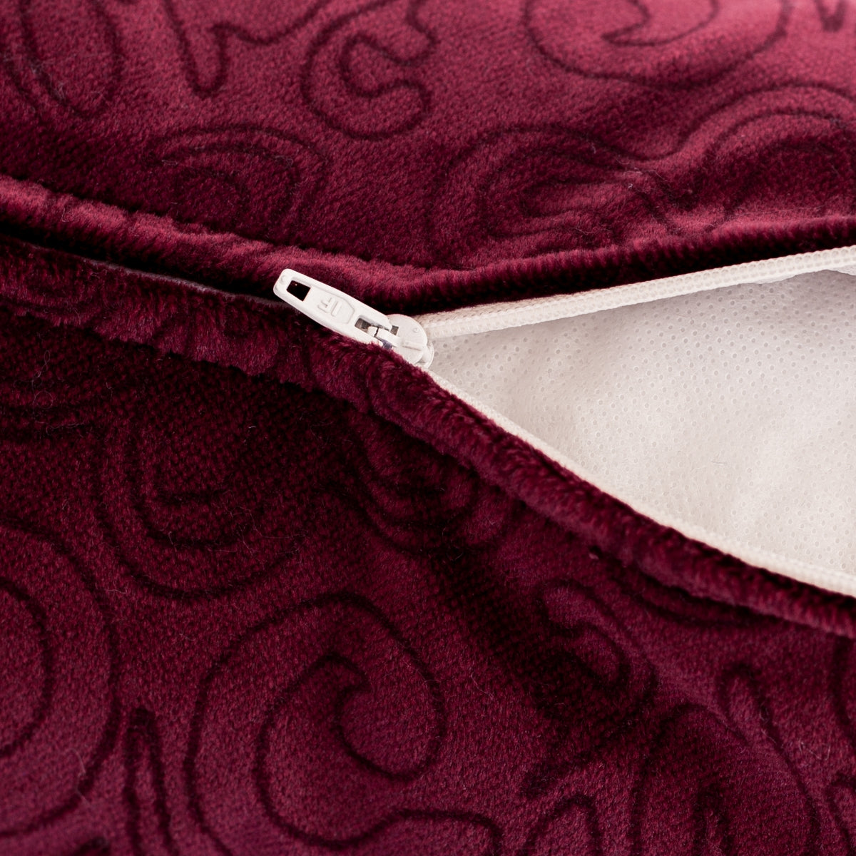 Homing Kissenhülle London 45x45 wine Kissen Bezug Wohnzimmer Kissen Geometrisch