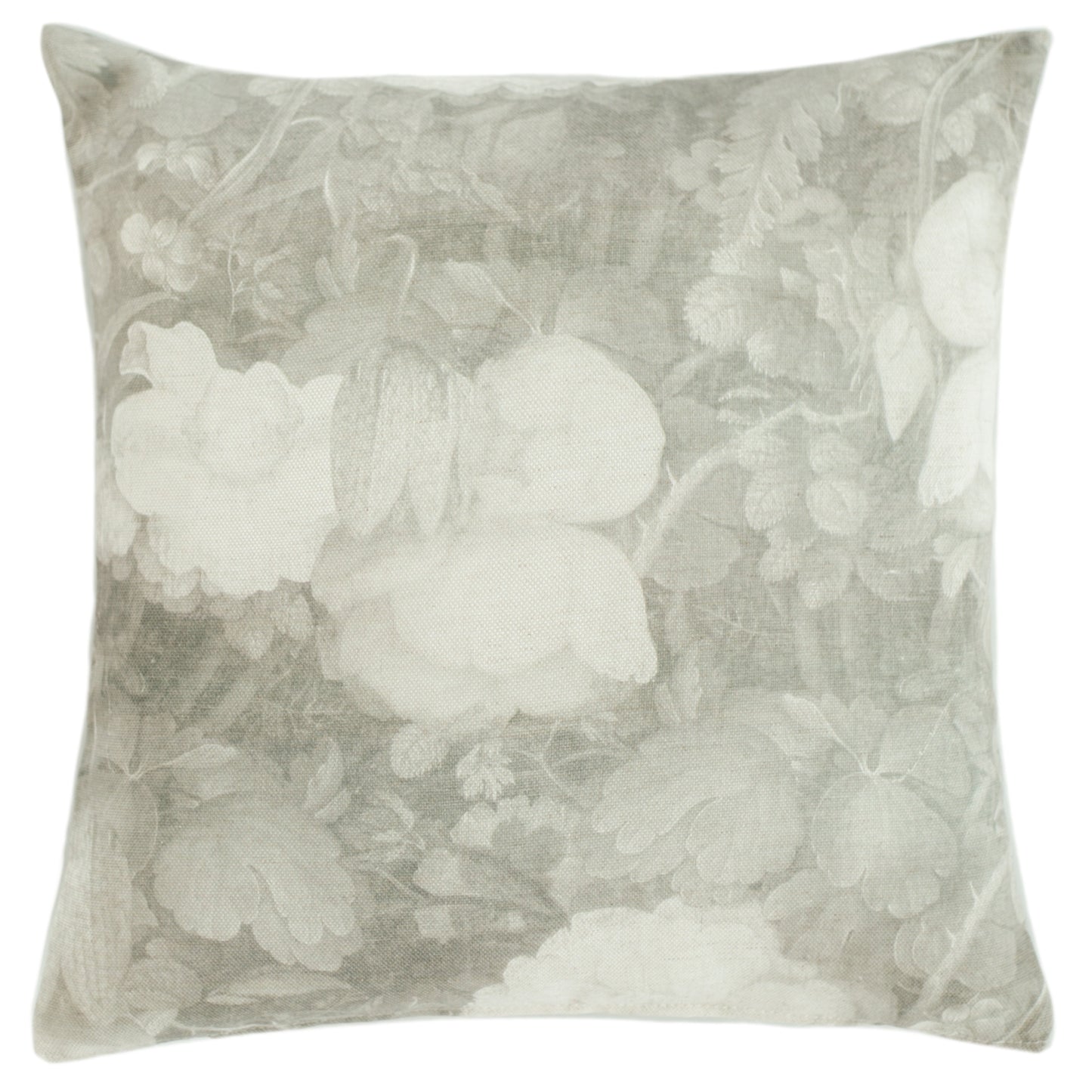 Homing Kissenhülle Amsterdam 45x45 silver Kissen Bezug Wohnzimmer Geblümt Deko