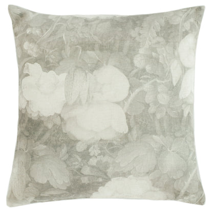 Homing Kissenhülle Amsterdam 45x45 silver Kissen Bezug Wohnzimmer Geblümt Deko