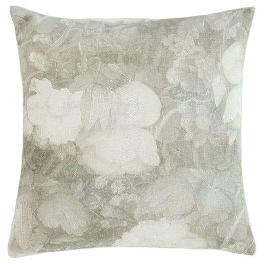 Homing Kissenhülle Amsterdam 45x45 silver Kissen Bezug Wohnzimmer Geblümt Deko