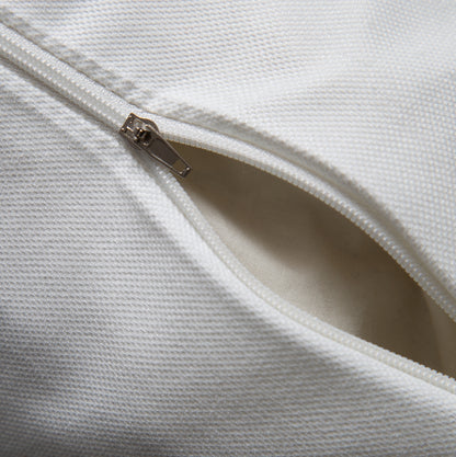 Homing Kissenhülle Kirschblüte 45x45 weiss Kissen Bezug Wohnzimmer Geblümt Deko