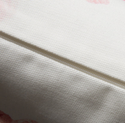 Homing Kissenhülle Kirschblüte 45x45 weiss Kissen Bezug Wohnzimmer Geblümt Deko