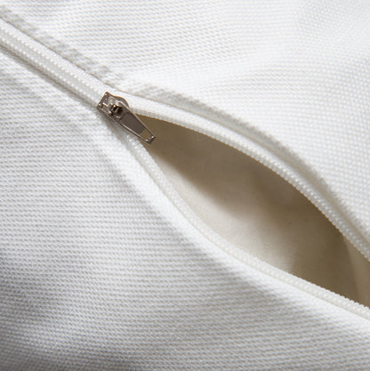 Homing Kissenhülle Kirschblüte 45x45 weiss Kissen Bezug Wohnzimmer Geblümt Deko