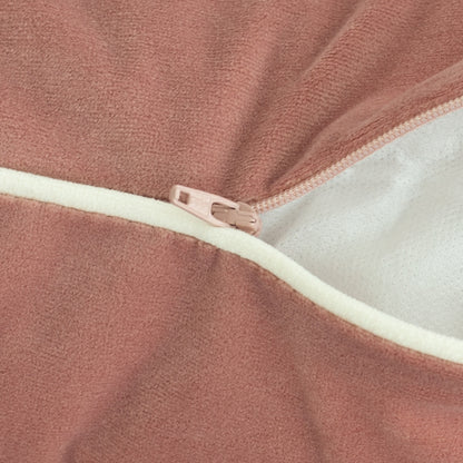 Homing Kissenhülle Mirja 45x45cm rose Kissen Bezug Wohnzimmer Kissen Uni Deko