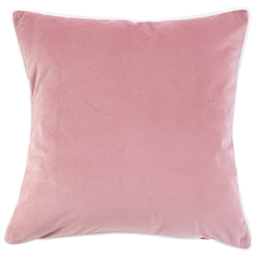 Homing Kissenhülle Mirja 45x45cm rose Kissen Bezug Wohnzimmer Kissen Uni Deko