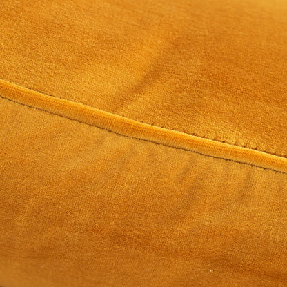 Homing Kissenhülle Mirja 45x45 safran Kissen Bezug Wohnzimmer Kissen Uni Deko