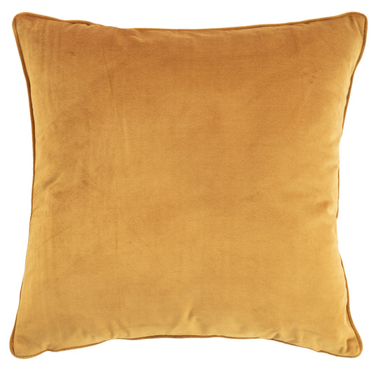 Homing Kissenhülle Mirja 45x45 safran Kissen Bezug Wohnzimmer Kissen Uni Deko