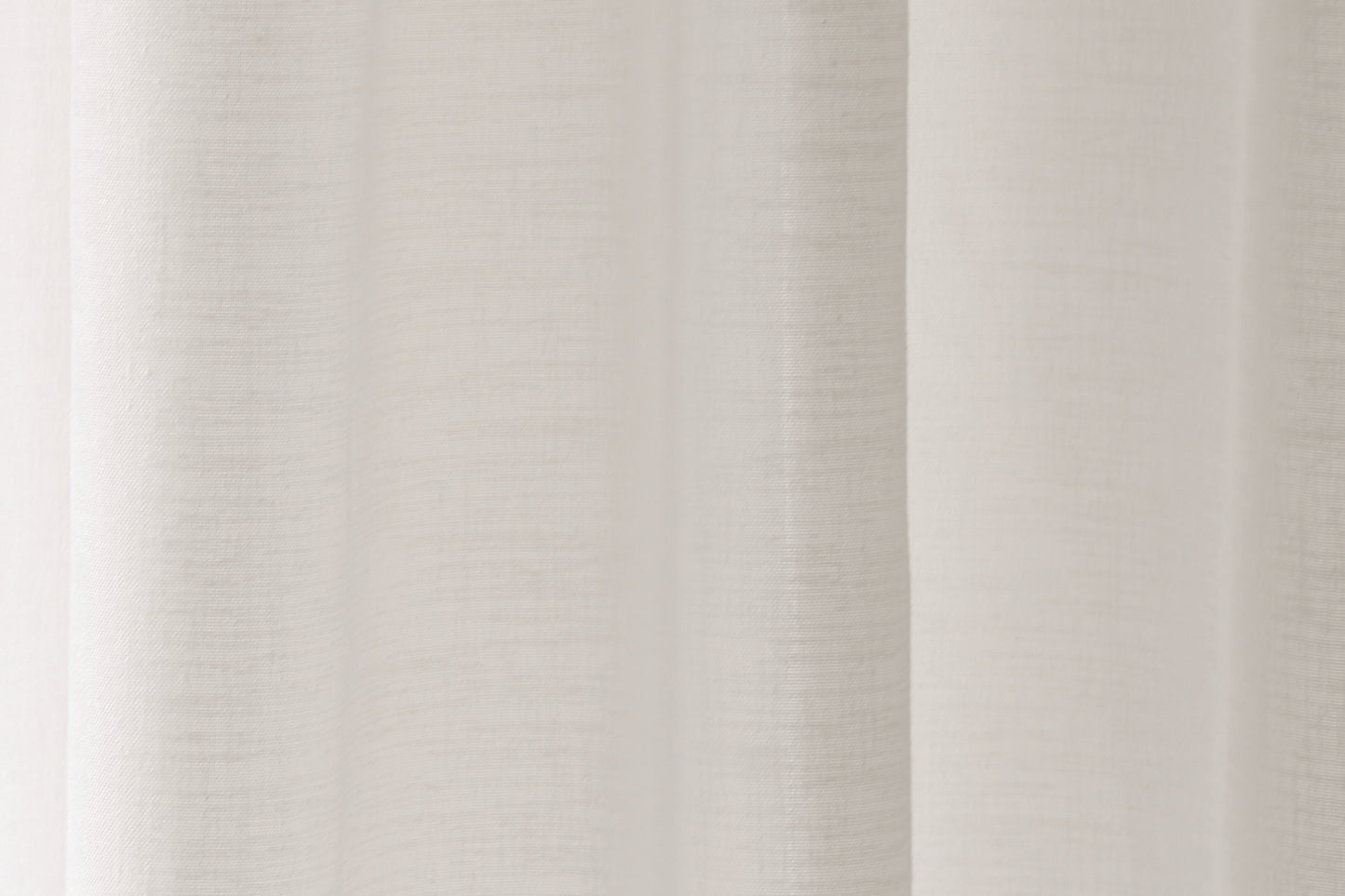 HOMING Schlaufenschal verdeckt Oskar 140x245 Vorhang Wohnzimmer transparent weiß